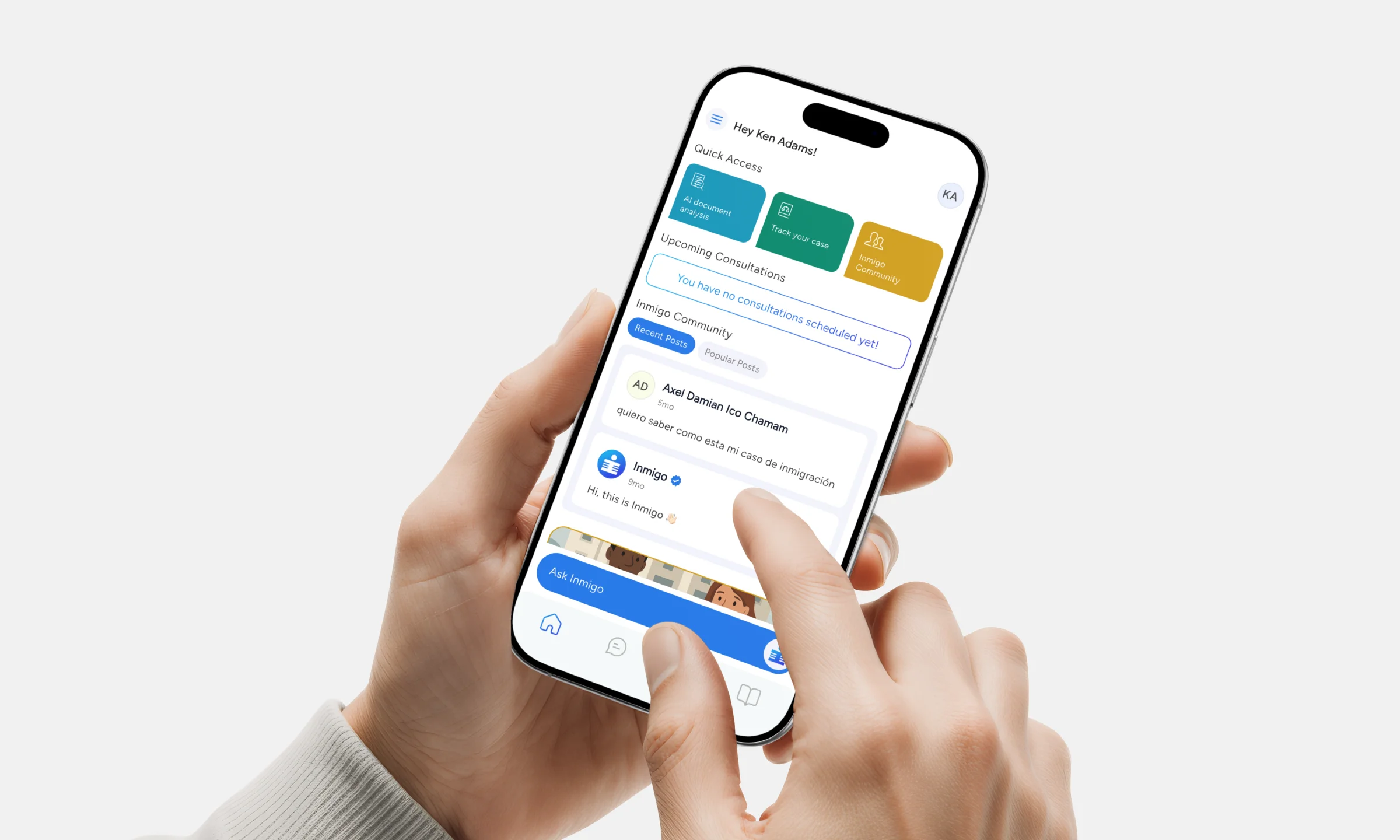 AI Immigration Assistant App