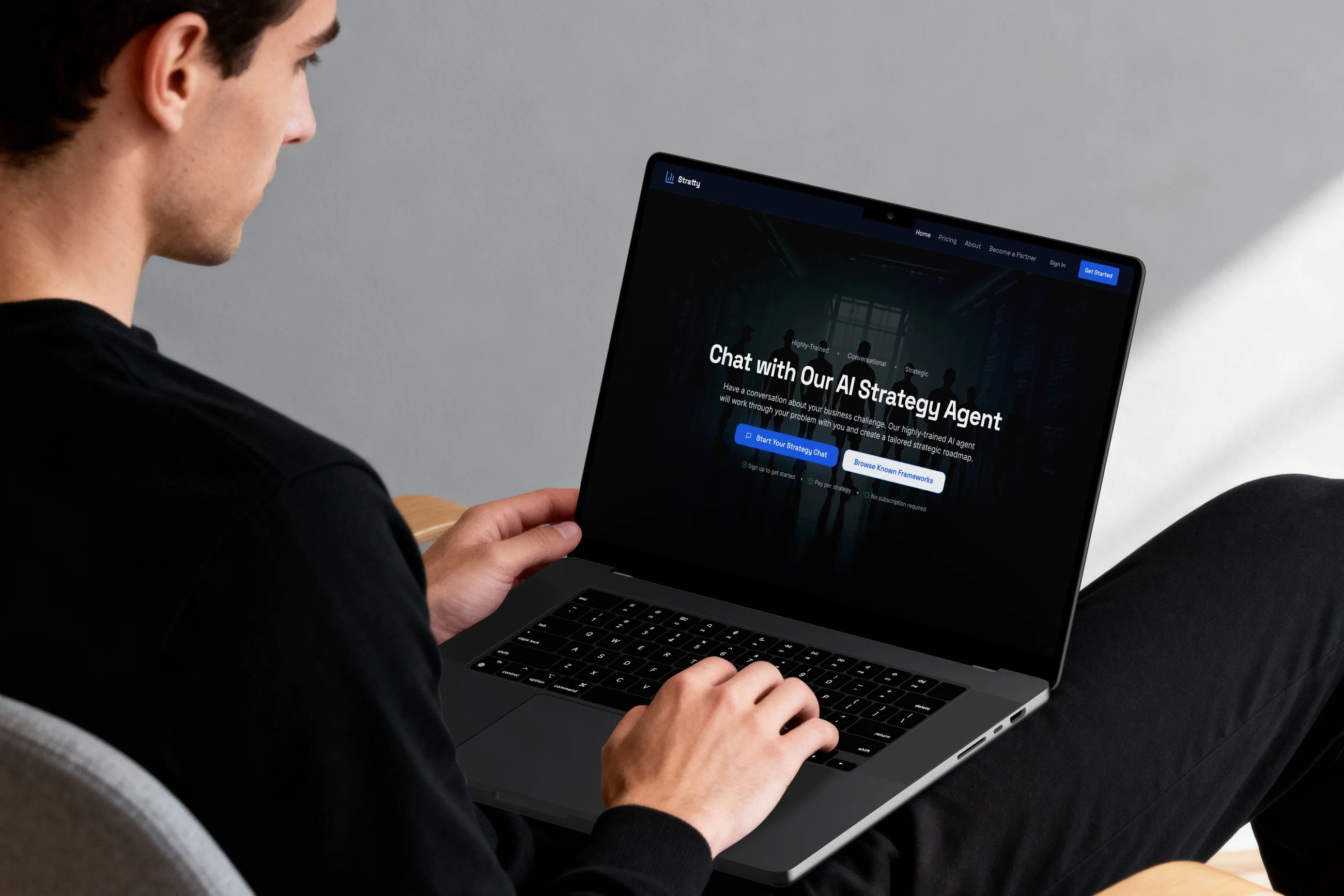 AI-Powered Strategy Development Platform